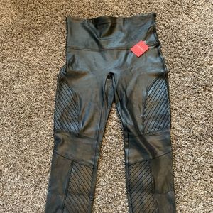 Women’s SPANX Faux leather Moto Leggings